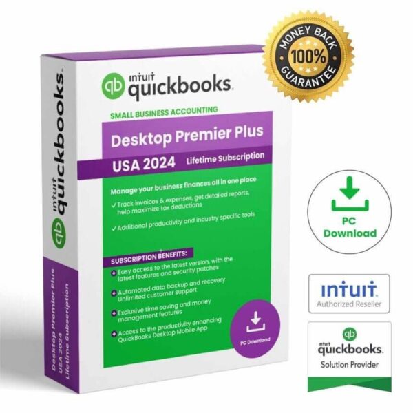 Quickbooks Desktop Premier 2024 3 Users